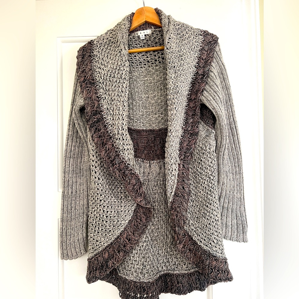 Vintage Cabi Shadow Circle sweater - size Medium